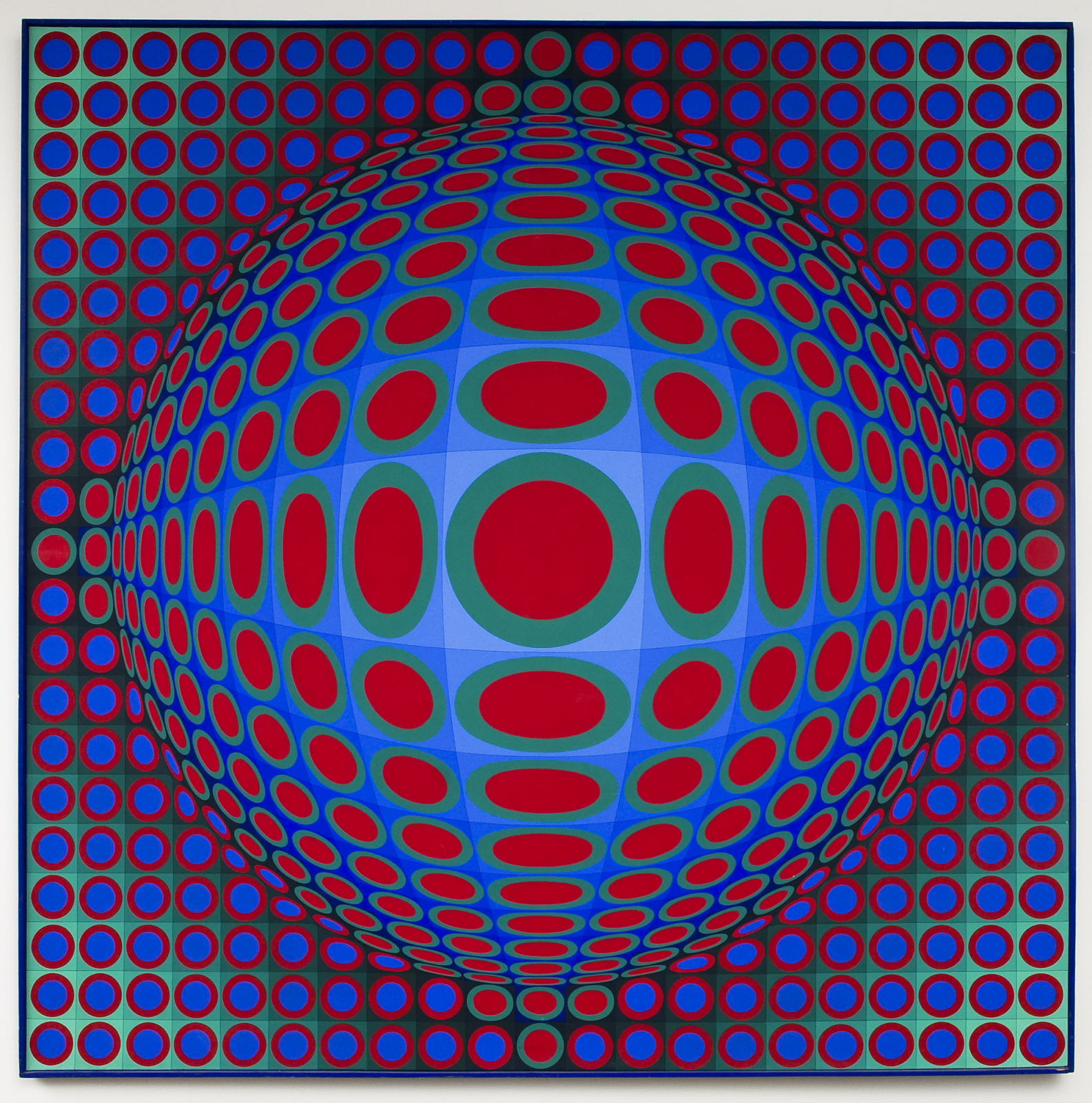 Victor Vasarely - Vega 222 | Erling Neby Samling | Erling Neby Collection